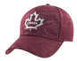 Canada Camo Fabric Hat with Metallic 3D Maple Leaf design