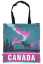 Canada Tote Bags with Landmark Scenes (17 Styles)