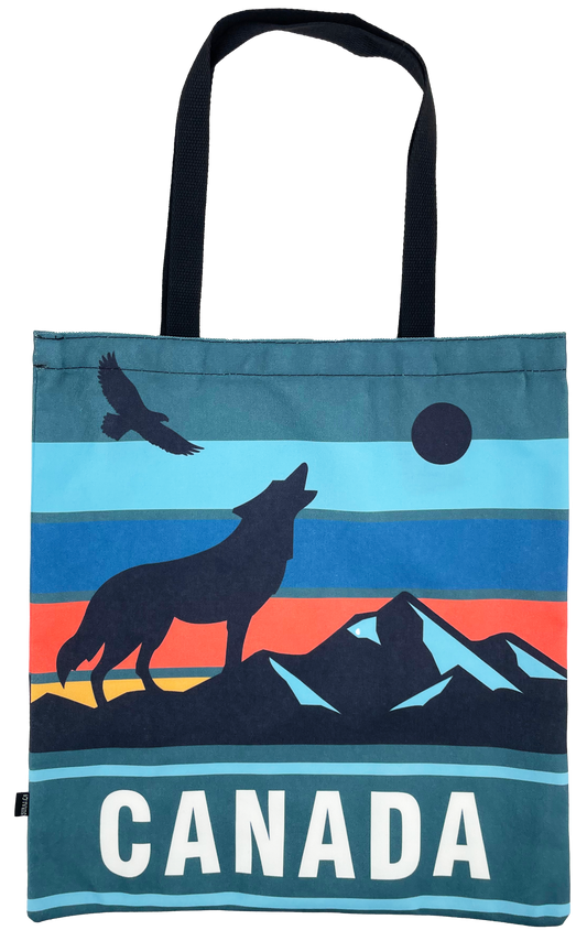 Canada Tote Bags with Landmark Scenes (17 Styles)