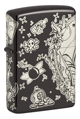 ZIPPO 24756 Tattoo Theme Design (48398)