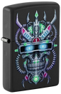 ZIPPO Cyber Skull Design