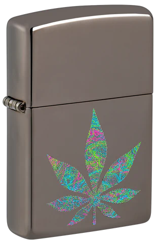 ZIPPO FUNKY CANNABIS DESIGN