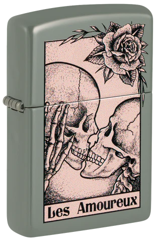 ZIPPO DEATH KISS DESIGN