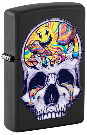 ZIPPO 218 Skull Moon Design