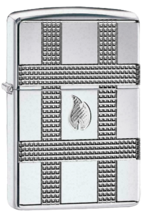 Zippo Lighter Geometric Design (49079)