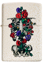 Zippo Lighter Floral Skeleton Design (49252)