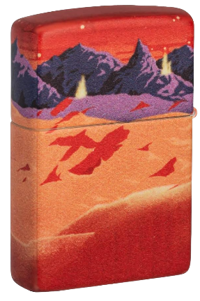 Zippo Lighter Mars Design (49634)