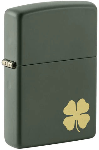 ZIPPO Four Leaf Clover Design