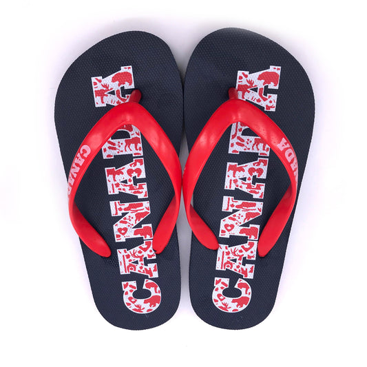 Canada Kids Flip-Flop Sandals