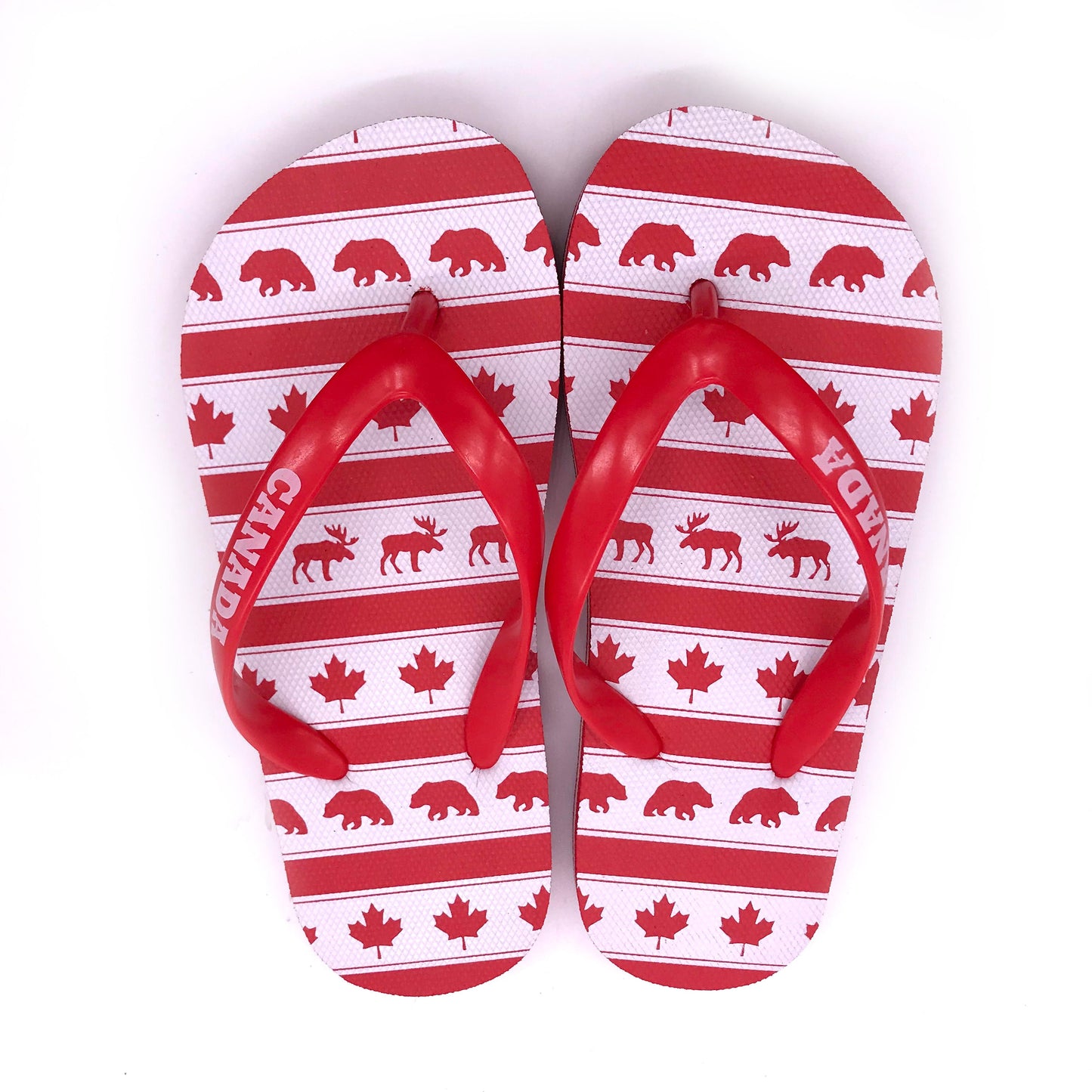 Canada Kids Flip-Flop Sandals