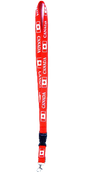 Canada Lanyard with Detachable Key Chain Clip