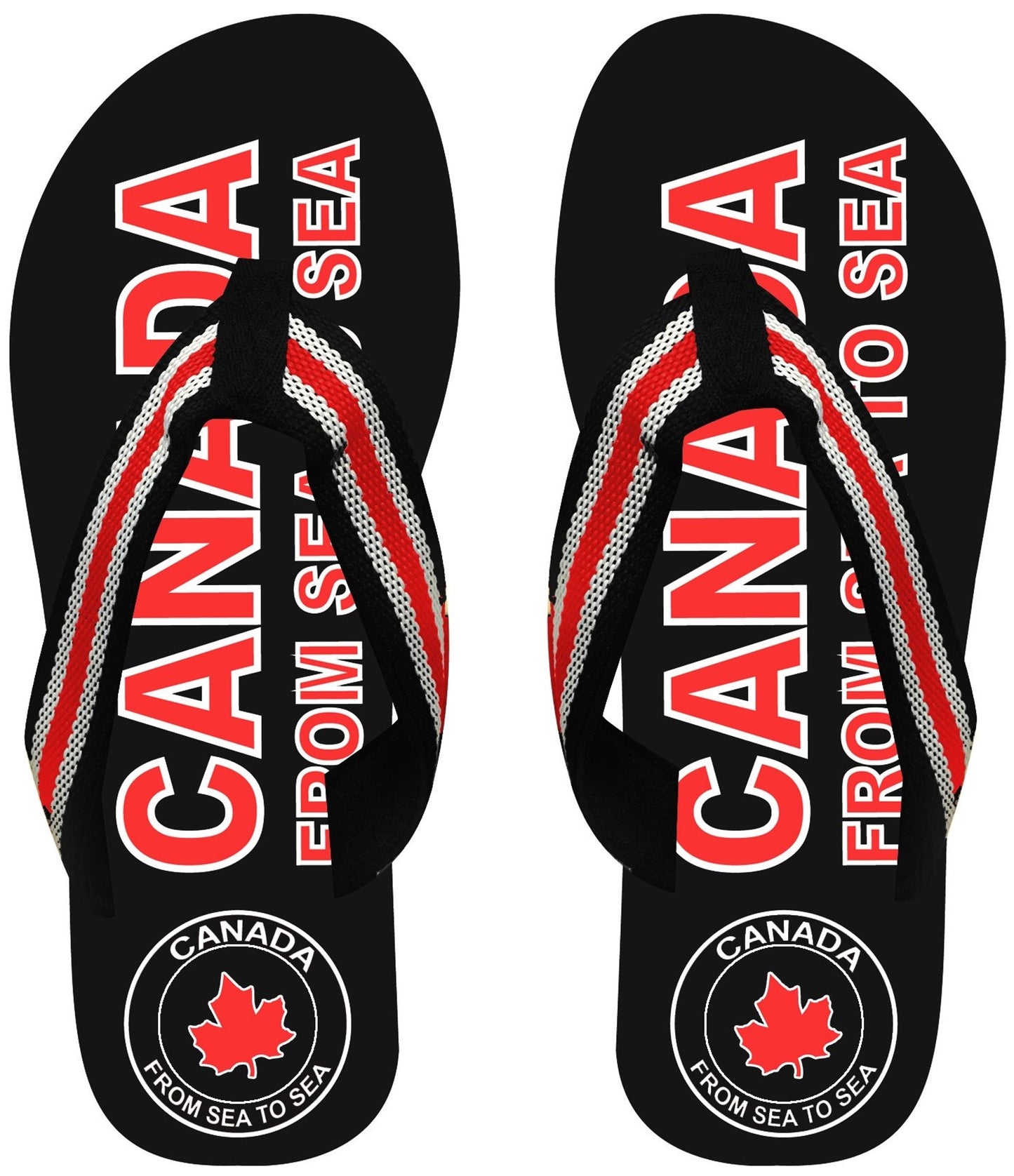 Flip Flop Sandals MENS - Canada From Sea to Sea (S-M-L)