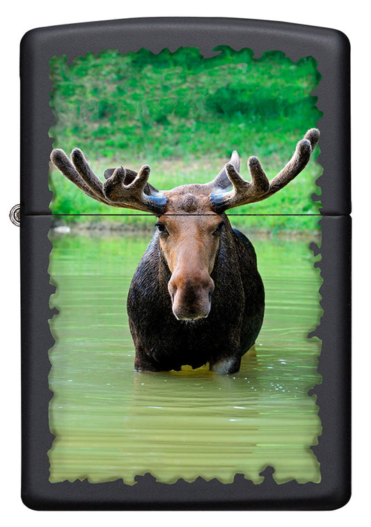 Zippo Souvenir Canada Moose (Black)