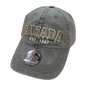 Canada Baseball Hats Washed Tone-on-Tone