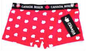 Ladies Canada Boxer Short Canada Multi Maple Leaf - Red