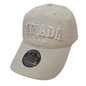 Canada Baseball Hats Washed Tone-on-Tone