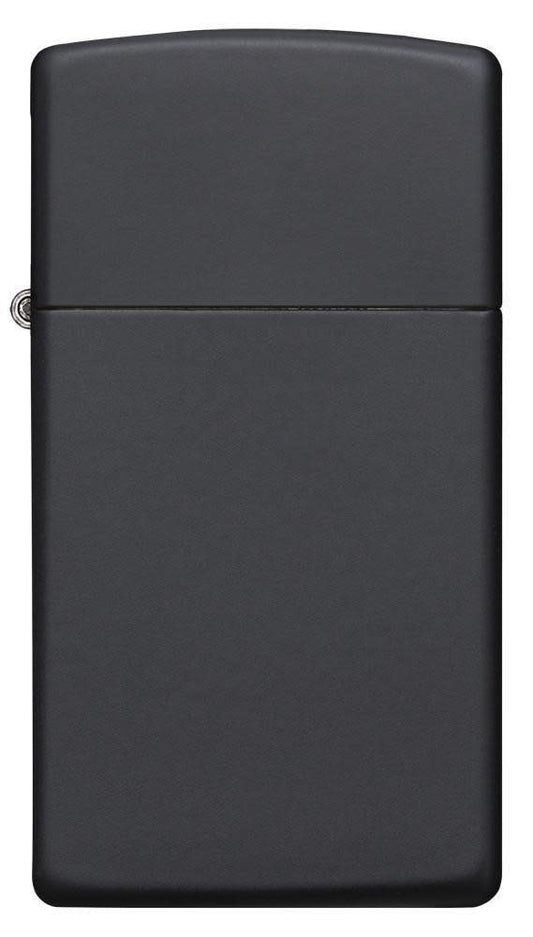 ZIPPO Lighters Slim Black Matte (1618)