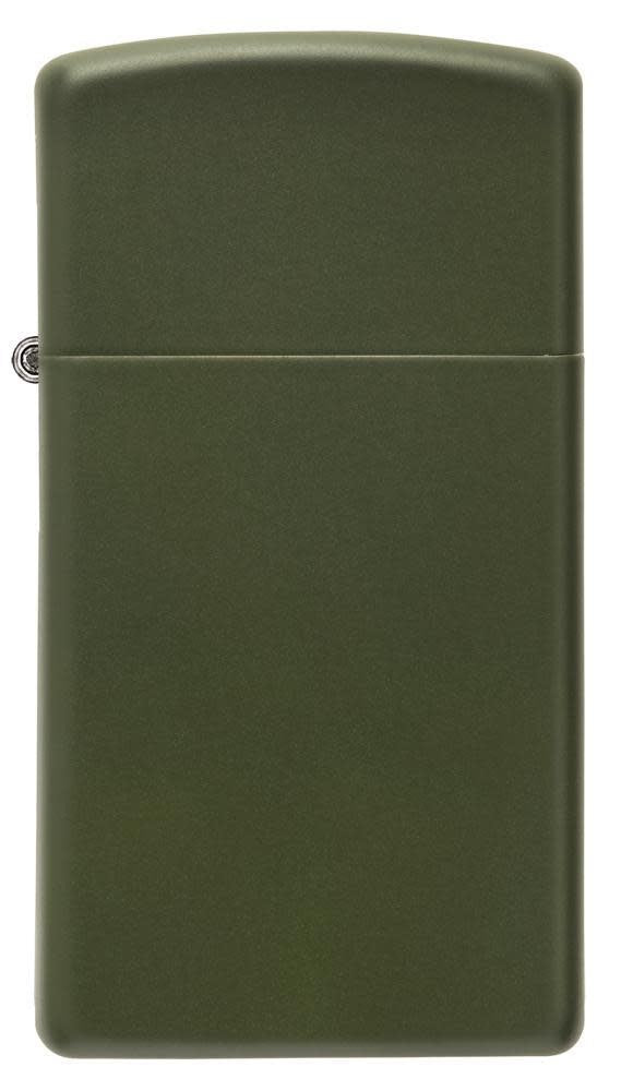 ZIPPO Lighters Slim Green Matte (1627)