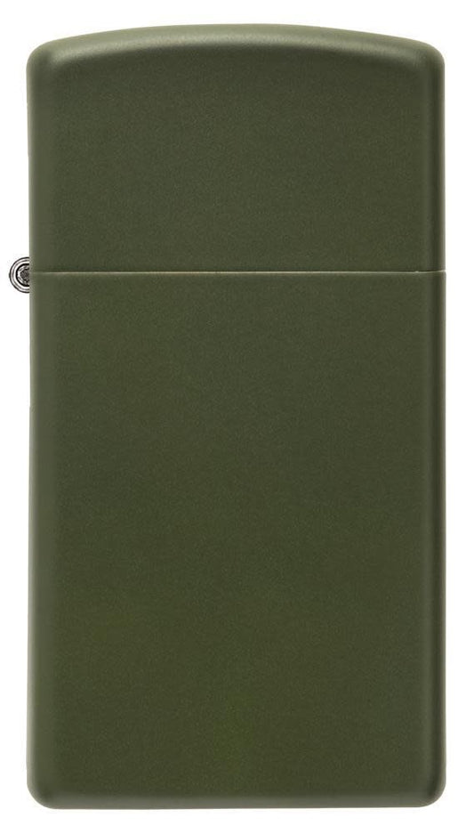 ZIPPO Lighters Slim Green Matte (1627)