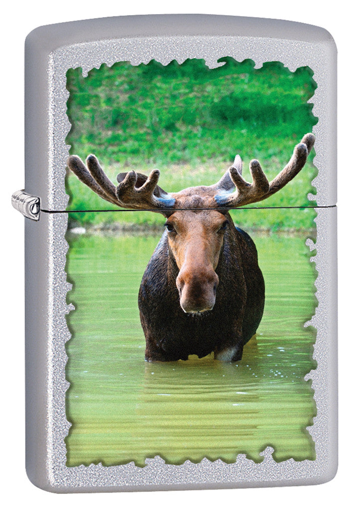 Zippo Souvenir Canada Moose (Chrome)