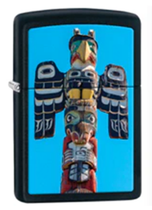 ZIPPO Lighters Souvenir Totem Pole (Black)