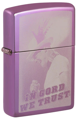 ZIPPO In Gord We Trust Purple (24747-106142)