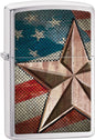 Zippo Retro Star and America Flag