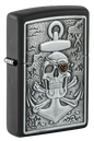 Zippo Skull Anchor Emblem