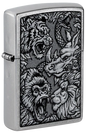 ZIPPO JUNGLE DESIGN