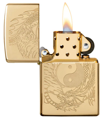 ZIPPO Tiger Dragon Design