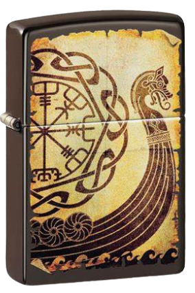 Zippo Viking Warship