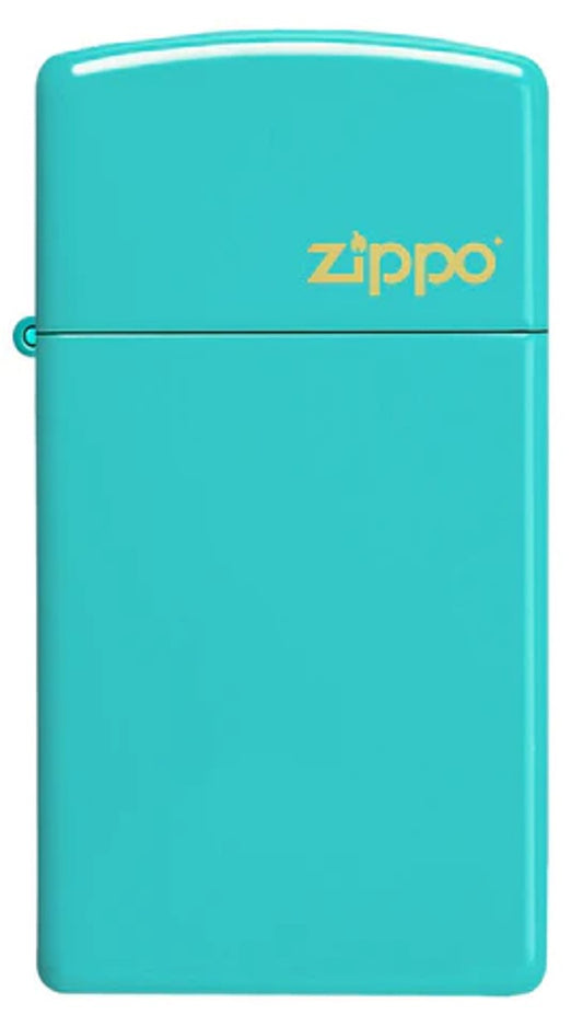 ZIPPO Lighters ( Flat Turquoise ) Laser Engrave