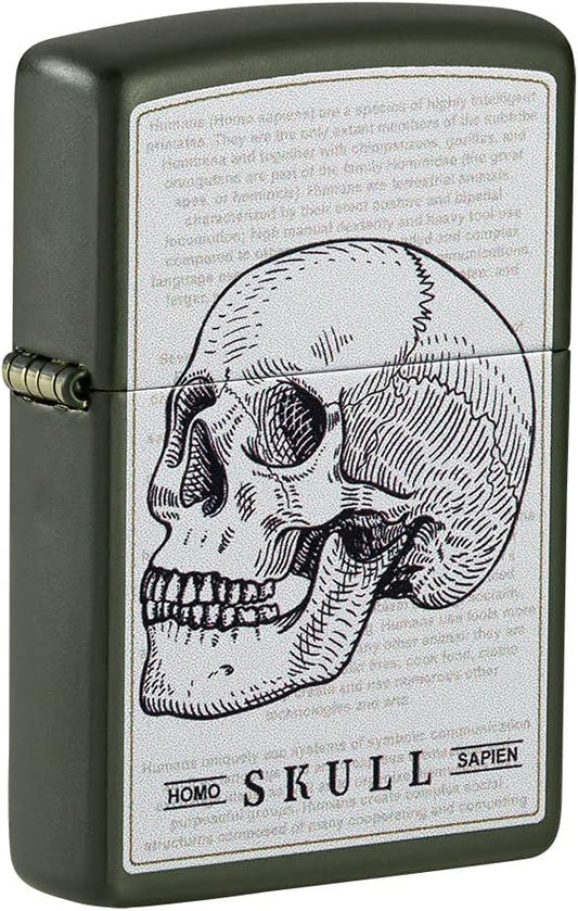 Zippo Skull Design