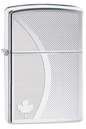 Zippo Souvenir Silver Maple Leaf (Chrome)