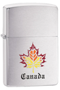 Zippo Souvenir Canada Maple Leaf (Chrome)